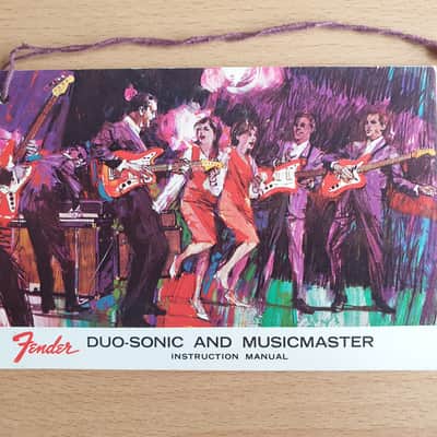 [Vintage] Fender Duo-Sonic And Musicmaster Instruction Manual 1960's (#2) image 1