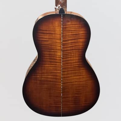 PRS Paul Reed Smith SE P50E Sitka Spruce-Maple Parlor Acoustic-Electric Guitar - Natural image 4