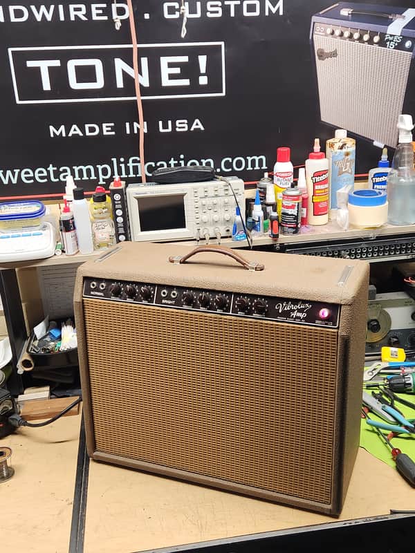Fender Vibrolux 1961 - Brown image 1