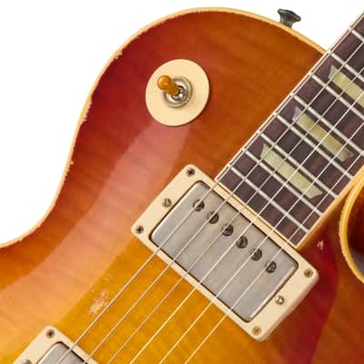 NEW! Gibson Custom 1959 Les Paul Standard Reissue - Molten Amber Burst Murphy Lab Heavy Aged - 2026 Custom Collection Limited Edition - Authorized Dealer - Pre-ORDER image 7