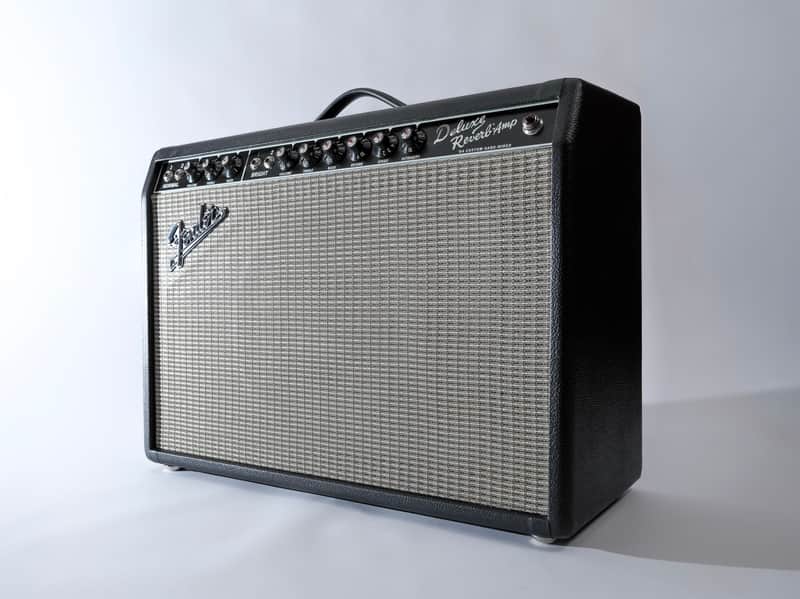 Fender '64 Custom Deluxe Reverb Hand Wired 20-Watt 1x12" Guitar Combo image 1