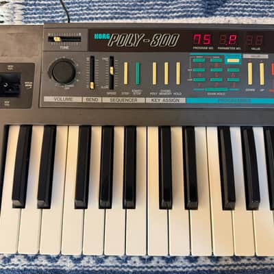 Korg Poly-800 1980s - Gray image 3