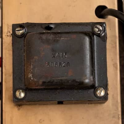 1966 Harmony H415 Valco-Made Vintage 2x12 Tube Amp w/ Tremolo & Oxford Speakers, Serviced image 13