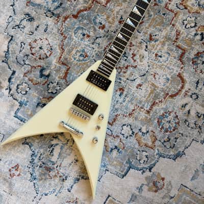 Jackson King V Custom Shop KBJ "James Hetfield" Master of Puppets 2024 - Ivory image 1