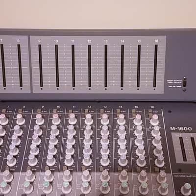 Tascam M-1600/16 16-Channel 8 bus Studio Meter Bridge DB25 MU-1616 image 5