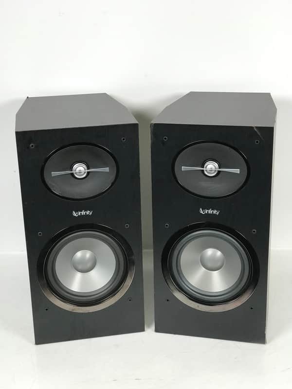 Infinity R162 6-1/2” 2-Way Bookshelf Speakers Pair image 1