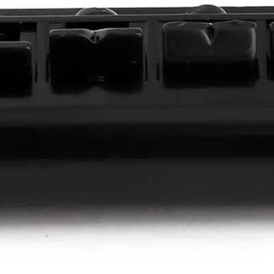 Tune-O-Matic Wraparound Bridge Stop Tailpiece Wrap Around Adjustable Combination Saddle Bridge Tailpiece for 6 String Les Paul LP Style Electric Guitar Parts Full Set Black. image 3