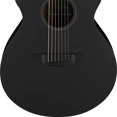 Ibanez AEG721BOT 7 String Acoustic Electric Guitar (Black Out) image 4