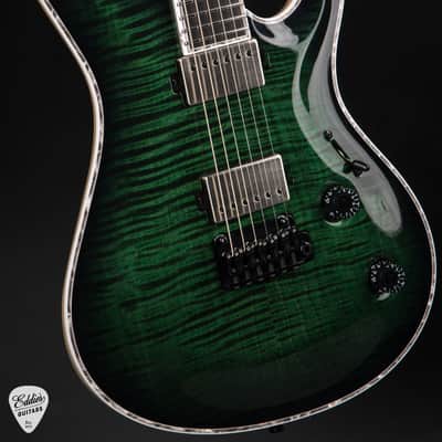 2024 - Mayones Regius Core V24 6 - Transparent Dirty Green Burst Gloss image 6