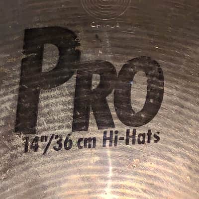 Sabian pro 14" inch Hi-Hat Cymbals (Pair) 2002 - 2018 - Brilliant image 3