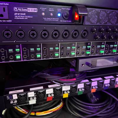 Behringer Ultra-DI Pro DI800 Phantom Powered 8-Channel Direct Box 2010s - Black / Silver image 1