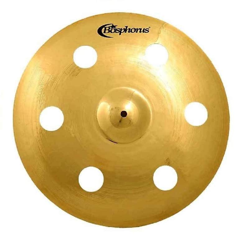 Bosphorus 16" FX Crash Gold 6 Holes Cymbal image 1