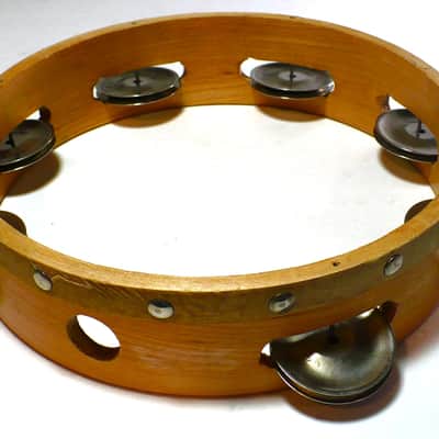 Ludwig 8" Wooden Tambourine / 1960's Vintage / Please Read! image 8