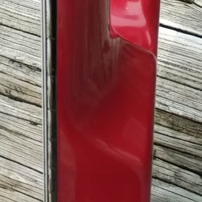 Vintage 1987 Gibson Bass IV Ferrari Red "ThunderBird In a Tuxedo" 100% Original Bass Guitar w OHSC image 16