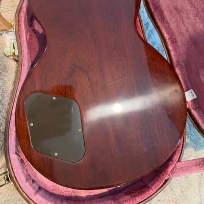Gibson 1957 (R7) les Paul gold top dark back 2020 - Gold image 5