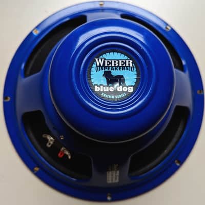 Weber Alnico Blue Dog 30 Watt 8 Ohm Speaker With Light Doping 2022 Blue image 1