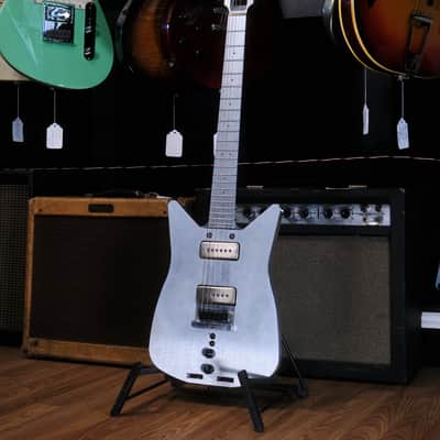 Obstructures 0.75b Aluminum Guitar in Anodized Aluminum w/ Hard Case (Excellent) *Free Shipping* image 1