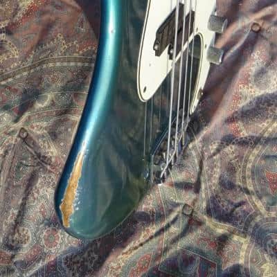 Fender Precision Bass 1969 Lake Placid Blue Custom Color image 8