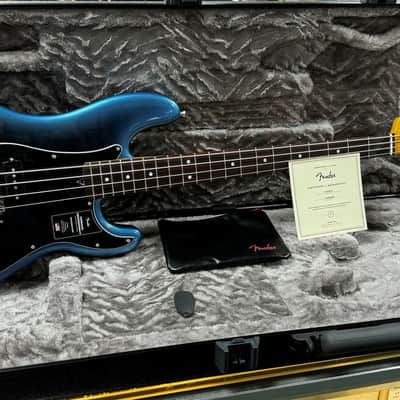 Fender AM Pro II Precision Bass, Dark Night / Rosewood *IN STOCK* image 4