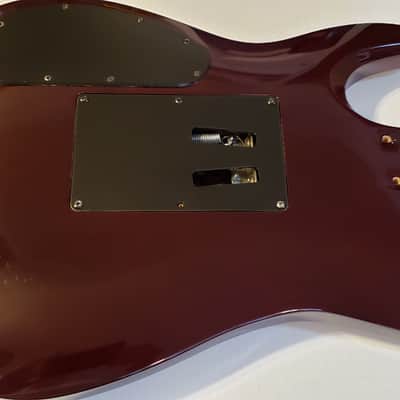 Kramer Striker FR424CM quilted maple loaded body Floyd Rose pickups 2000 sunburst image 18