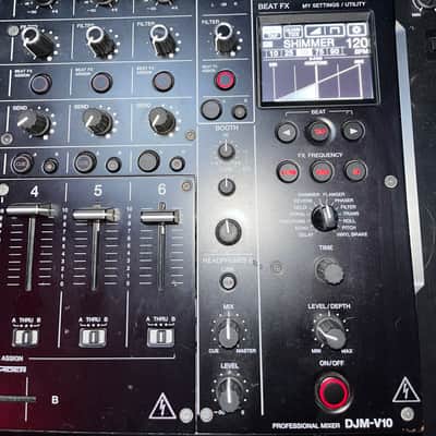 Pioneer DJM-V10 6-Channel Professional Mixer Black image 2