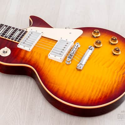 2022 Gibson Custom Shop Historic 1959 Les Paul Standard R9 70th Anniversary VOS Factory Burst image 9