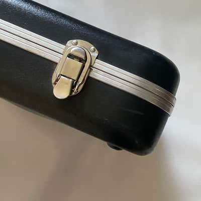 1980's Fender USA Stratocaster Telecaster Black Molded Hardshell Guitar Case & Keys image 18