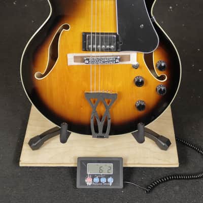 Ibanez AF75 Hollowbody Guitar Vintage  Sunburst image 8