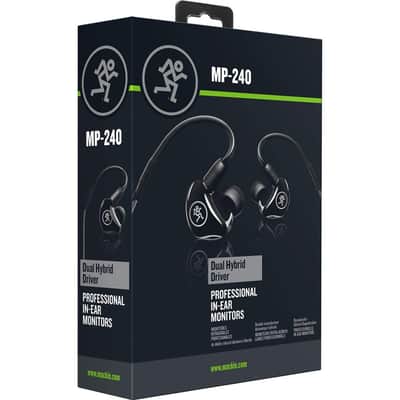 Mackie MP Series In-Ear Headphones & Monitors with Dual Hybrid Drivers (MP-240) image 4