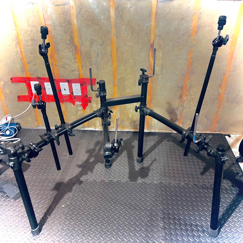 Roland MDS-COM Compact Drum Rack System 2010s - Black image 1