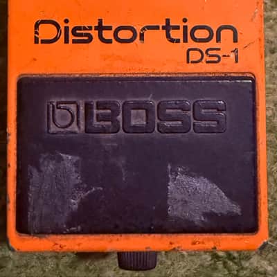 BOSS DS-1 Distortion BOSS DS-1 Distortion Guitar Pedal Vintage 78-mid 80s - Orange image 1
