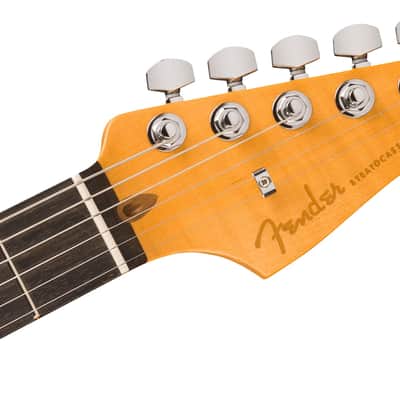 Fender American Ultra II Stratocaster HSS, Ebony Fingerboard, Noble Blue image 5