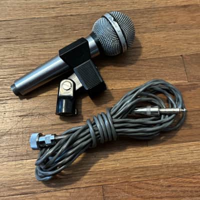 Vintage 1960’s Shure 585SA “Unisphere A” Dynamic Microphone with Cable + Clip. image 8