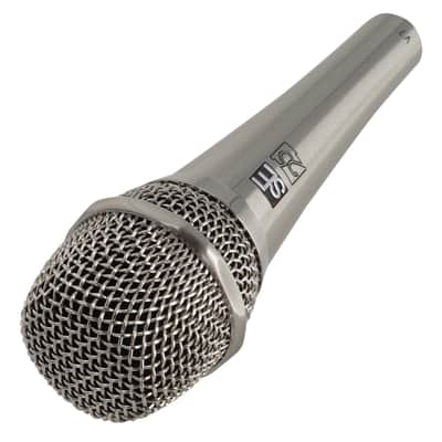 Se Electronics V7 NI-25AE 25th Anniversary Brushed Nickel Handheld Microphone image 3