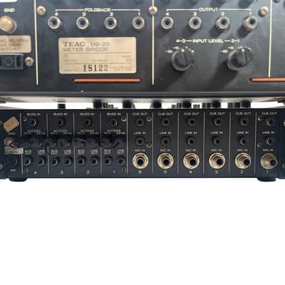 TEAC Model-2A & MB20 Mixer & Meterbridge | Reverb
