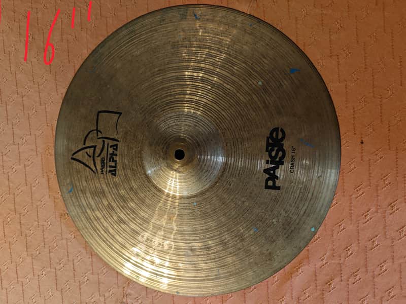 Paiste Alpha 16'' Crash 2006 imagen 1