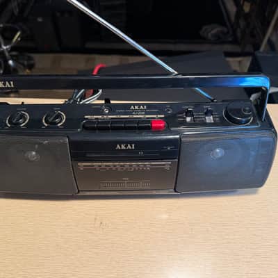 Vintage Akai AJ-208 Boombox AM/FM Stereo Radio Cassette Recorder Tested X Rare🔥 image 6
