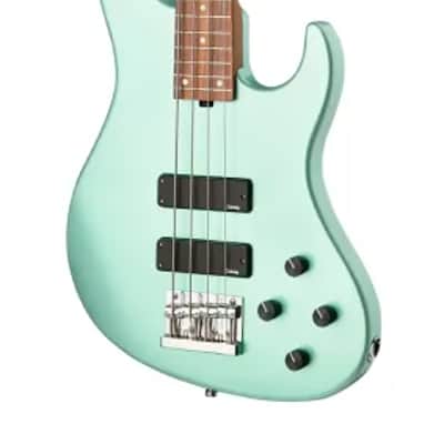 Sadowsky MetroExpress 24-Fret Modern Bass, Morado Fingerboard, 4-String - Solid Sage Green Metallic High Polish image 4