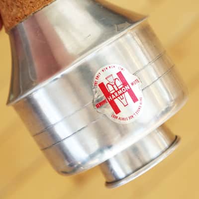 1967 Wurlitzer Brasshorn Model 7250 Vintage Brass Horn - Original Case, Price List, Harmon Mute! image 5