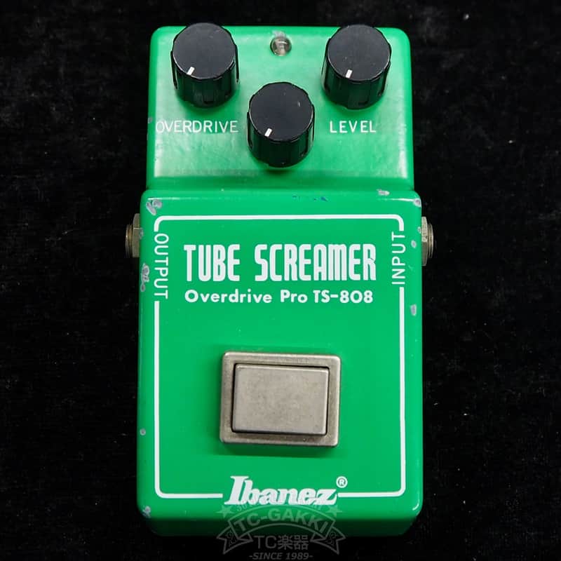 ギター Ibanez TS 808 RC4558P (Malaysia) Ibanez TS-808 TUBE SCREAMER (RC4558P/MALAYSIA) | Reverb