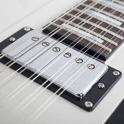 Schecter Robert Smith UltraCure-XII Vintage White image 5
