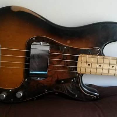 Custom Tooled Leather Pickguard fits Fender Precision P Bass image 5