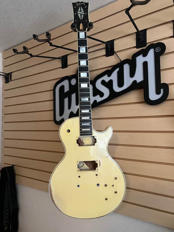 Vintage Gibson Les Paul Custom 1978 - Alpine White Husk image 1