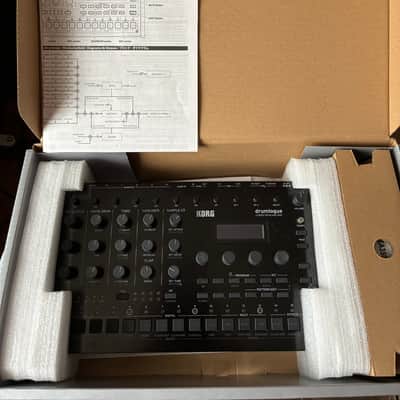 Korg Drumlogue Hybrid Drum Machine 2022 - Present - Black image 4