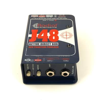 Radial J48 Active Direct Box 2010s - Blue image 8