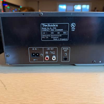 Technics SL-PD9 5-Disc CD Changer Multi Stage Noise Shaping Player Serviced 🎶🔥 image 8