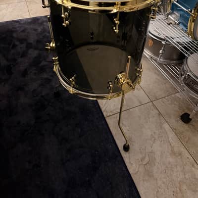 RCI Starlite 14x14 Floor tom 2024 - Smoke acrylic image 2
