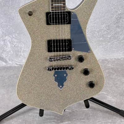 Ibanez PS60 Paul Stanley Signature ICEMAN guitar Silver Sparkle image 2