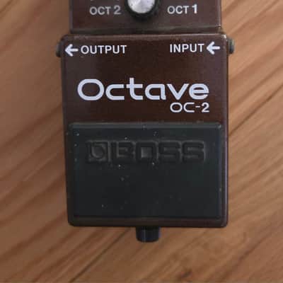 Boss OC-2 Octave (Black Label) 1989 - 1997 - Brown image 1