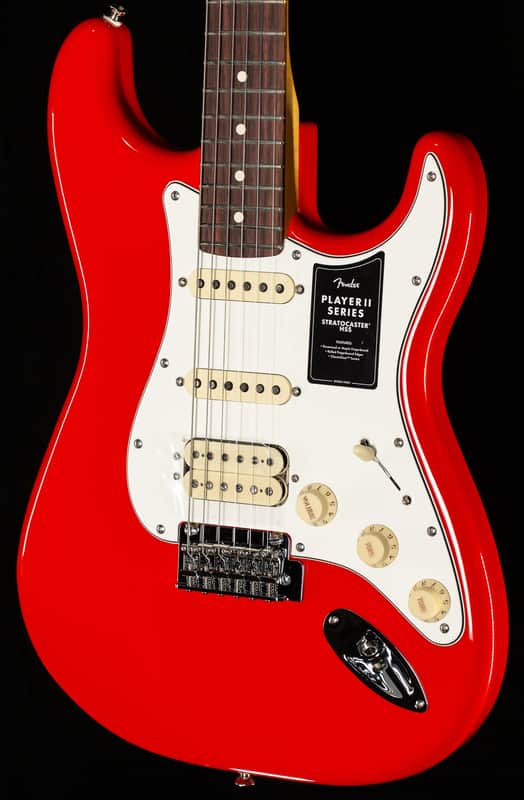 Fender Player II Stratocaster HSS Rosewood Fingerboard Coral Red (420) image 1
